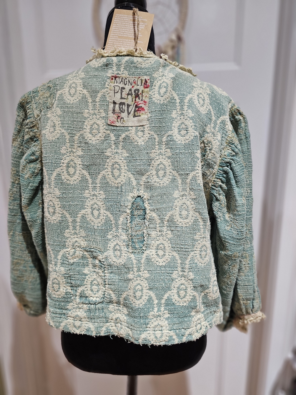 Magnolia Pearl "RAFA" Reversible Crop Jacket, NWT - Picture 3 of 11